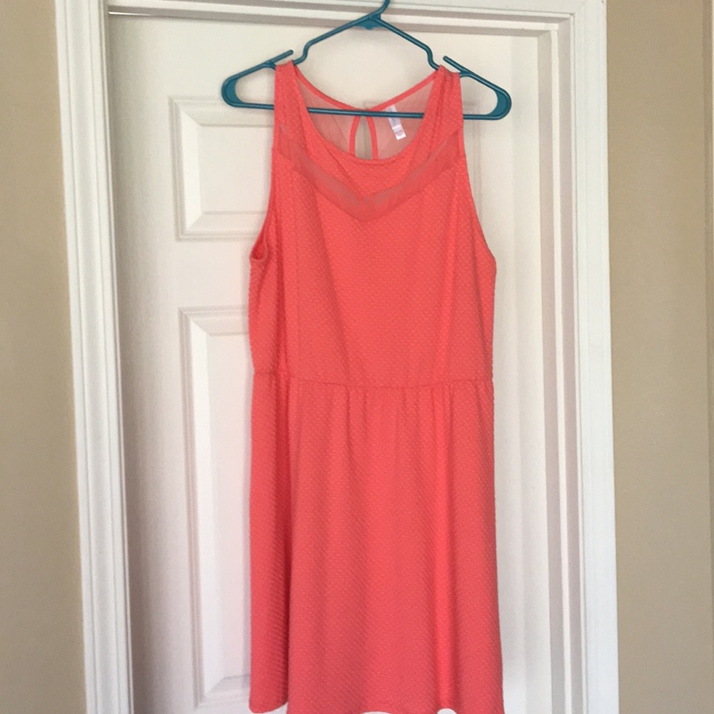 Peach dress-NWT! Size XXL